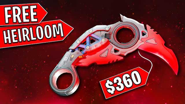 Apex Legends FREE Heirloom Coupon